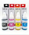 Canon Compatible Refill Ink Full Set ( BK, C, M, Y) For PIXMA G-series Inkjet Printer, 135 ml Black Ink & 70ML Color. 