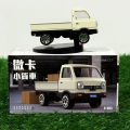 Car Interior Center Console Accessories White Small Truck Model Car Dashboard Ornaments Drift Rotating Truck Decoration SUNM. 
