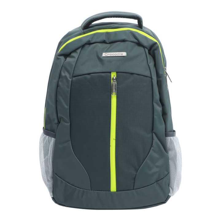 Crocodile Unisex Fashion School College Solid Backpack