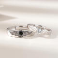 Durable Angel & Demon Couple ring Detailed Stylish Unique Fashion trend index finger ring Adjustable Fashionable Male & female pair for Fashion accessories Couple jewelry Party wear Gift for loved. 