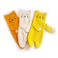 Durable Canvas Cartoon Cat Coin Purse Lightweight Zipper Closure Zippered Mini Wallet Snap Button Anti Loss Portable Wallet Bag Daily Use. 