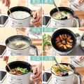 ( Special For Hostel Students ) 3 Pin Plug 1.8l Non Stick Electric Pot Frying Pan Rice Portable Mini Rice Cooker Electric Rice Cooker Pot Rice. 