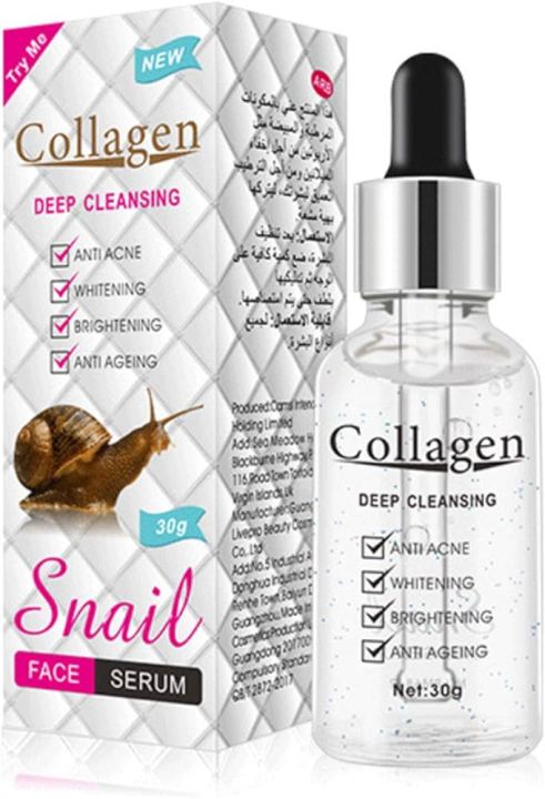 Collagen Deep Cleansing Snail Face Serum 30 ml