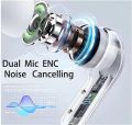 Bluetooth Ultrapods Earbuds, Aceflows ENC Noise Canceling Earbuds, HiFi Dual Stereo Microphone Mini in-Ear Earbuds Touch Control, LED Digital Display. 