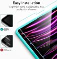 ESR Screen Protector for iPad Pro 12.9 Inch 2022 / 2021 /2020/2018 iPad 12.9 Tempered Glass Film with Alignment Frame. 