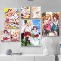 25 new products café art painting entrance bar restaurant home living room bedroom newspaper quality printing Umaru mouto anime HiHaomeiyou1PCchan sea painting decoration 20. 
