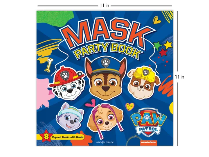 Paw%20Patrol%20Mask%20Party%20Book%20:%208%20Pop-out%20Masks%20With%20Bands%20(Put%20on%20Your%20Mask%20And%20Turn%20Into%20A%20Super%20Hero)%20-%20Image%206