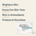 Oreva Dermacare Glutasil Soap 75g – Skin Brightening Gluta Soap with Glutathione & Vitamin E for Radiant, Even-Toned Skin. 