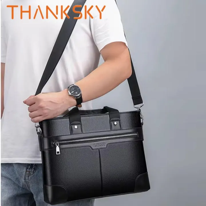 Durable%20Large%20Capacity%20PU%20Briefcase%20Oxford%20Cloth%20Zipper%20Closure%20Business%20Documents%20Bag%20Waterproof%20Multifunctional%20Laptop%20Bag%20Office%20Supplie%20-%20Image%205