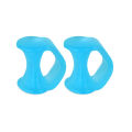 2pcs Toe Separators Correct Bunion Feet Orthopedic Finger Toe Separator Correction Pad for Women Men Pedicure Foot Care Tools. 
