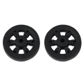 6X Luggage Accessories Wheels Aircraft Suitcase Pulley Rollers Mute Wheel Wear-Resistant Parts Repair 55X12Mm. 