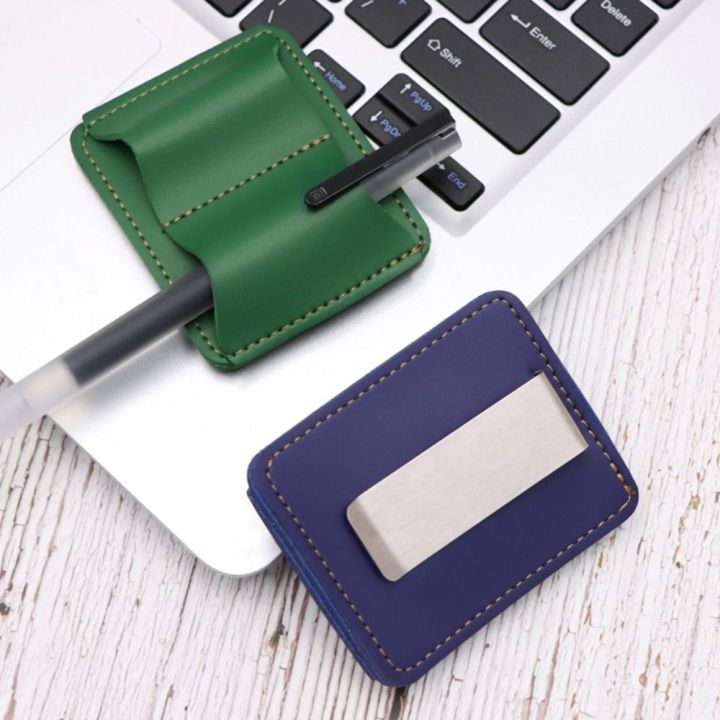 Portable%20Handmade%20Leather%20Pen%20Holder%20Double%20Slot%20with%20Metal%20Clip%20Pencil%20Organizer%20Durable%20Anti-lost%20Pen%20Sleeve%20Travel%20-%20Image%205