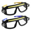 Compact 5 Modes LED Glasses Headlights Windproof Waterproof Multifunctional Headlamp COB Lightweight Eyeglass Lamp Mechanic Work. 