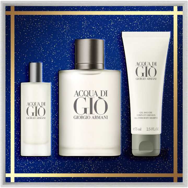 Armani Acqua Di Gio Gift Set (100ML GIO +75ML DEO+B.SHA SET)