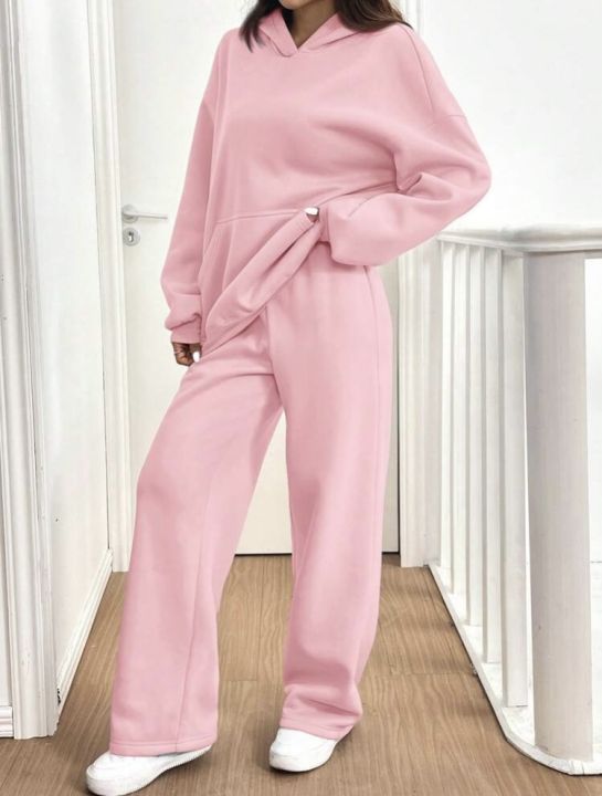 Inner%20Fleece%20Hoodie%20And%20Straight%20Trouser%20Set%20For%20Women%20-%20Image%207
