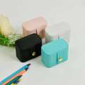 1pc mini portable minimalist jewelry storage box, suitable for displaying and storing rings, necklaces, earrings. 