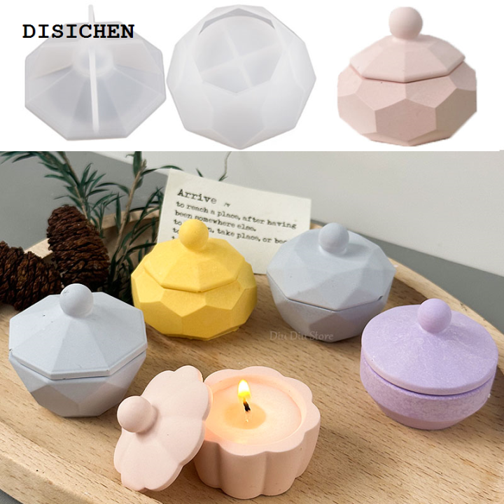 DISICHEN%20%E3%80%902025%20Version%E3%80%91%20Mini%20Candle%20Jar%20Silicone%20Mold%20DIY%20Round%20with%20Lid%20Plaster%20Flower%20Pot%20Molds%20Resin%20Concrete%20Storage%20Box%20Making%20Home%20Decor%20Supplies%20-%20Image%206