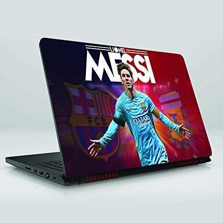 PVC Coated Laptop Skin Vinyl Stickers for 15.6 Inches Laptop Messi Skin ...