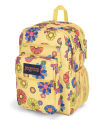JanSport Big Student Backpack Power to the Flower Yellow for Unisex. 