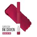 MAYBELLINE Super Stay Ink Crayon Matte Longwear Lipstick Makeup, 120 Be Bold, Be You, by Genuine Collection. 