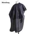 Wenefang Professional Haircut Cutting Salon Barber Hairdressing Gown Cape Apron Universal Black Waterproof Salon Hair Cut Hairdresser. 