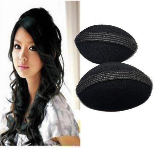 Set Of 2Pc Hair Puff Up Volumizer Oval Hair Puff Maker Hair Style Accessory