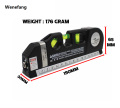 Wenefang 4 IN 1 FIXIT LEVEL PRO 3 LASER LEVEL Multifunctional Measurement 2025 New Tools (Tape Measure,Laser,Spirit Level) Addon Tripod. 