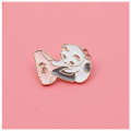 Haruku Style Cute Cartoon Cat Brooch for Women, Personalized Creative Backpack Pin Taobao Chest Badge. 