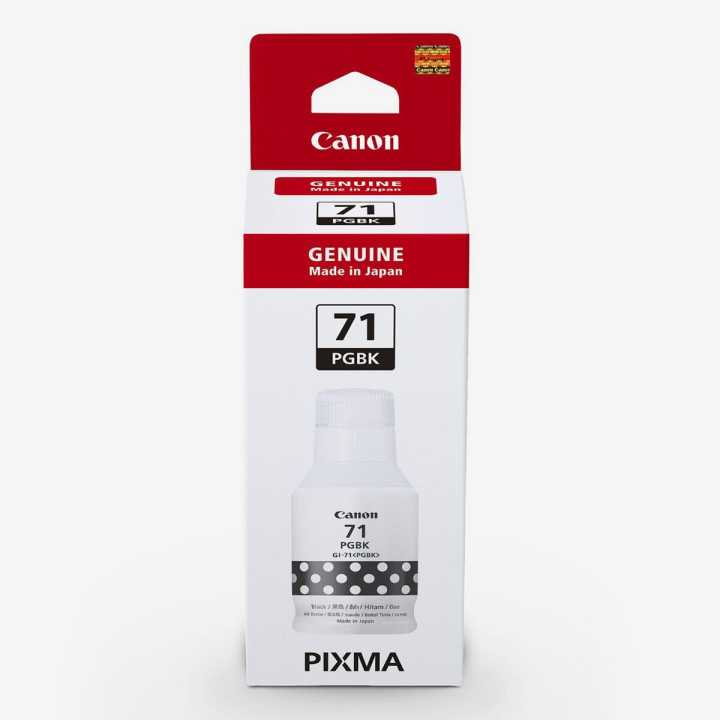 Canon 71BK Ink for G3020, G3060, G2020, G1020 Printers