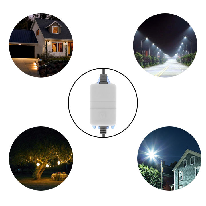 Auto Day and Night On/Off Photocell LDR Sensor Switch/Street Light Switch Photo Control Sensor for AC 220V 7A - Junkiri