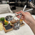 Korean Stainless Steel Thickening Spoon Creative Long Handle Hotel Hot Pot Spoon. 