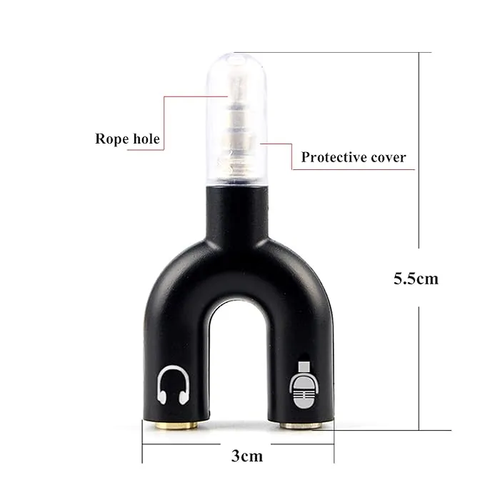 Black%20U-Shape%203.5%20mm%20Audio%20Headphones%20with%20Mic%20&%202-Male%20to%201-Female%20Jack%20Splitter%20-%20Image%203