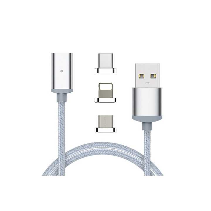 3in1 Magnetic USB Data Cable