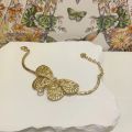 【Fresh designs】Dijia CD Butterfly Series Version Pearl Necklace High-end Accessories Women Bracelet Light Luxury Bracelet. 