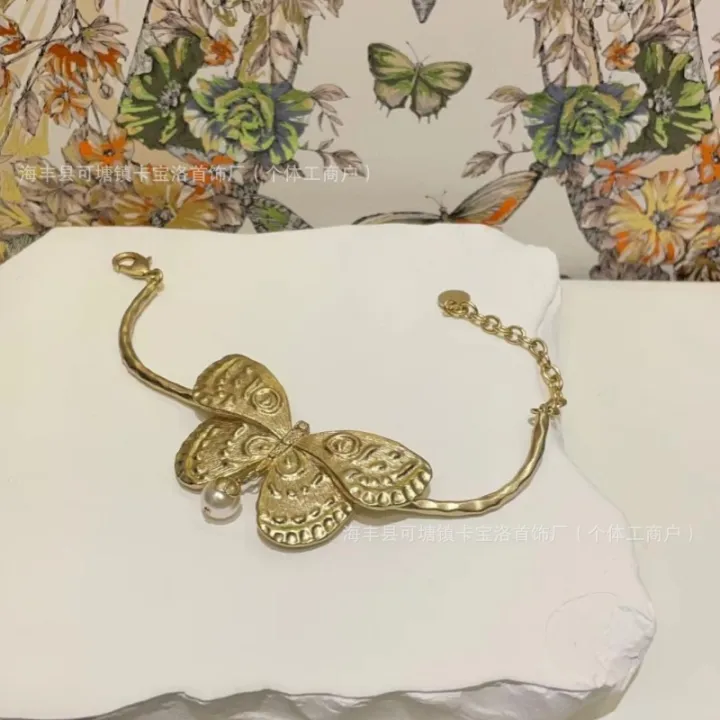 %E3%80%90Fresh%20designs%E3%80%91Dijia%20CD%20Butterfly%20Series%20Version%20Pearl%20Necklace%20High-end%20Accessories%20Women%20Bracelet%20Light%20Luxury%20Bracelet%20-%20Image%202