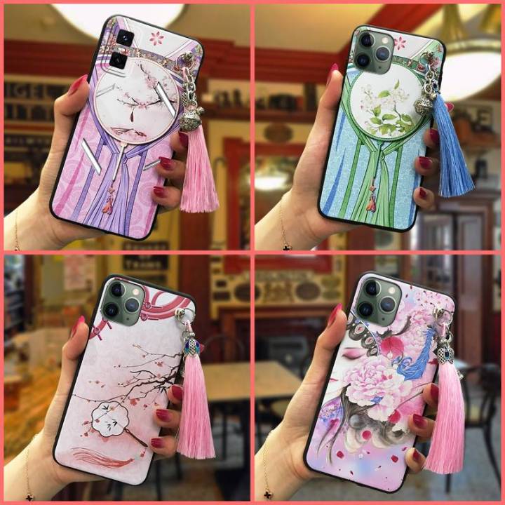 Durable%20Silicone%20Phone%20Case%20For%20infinix%20GT%2030%20Pro/X6873%20Tassel%20Dirt-resistant%20Bell%20Anti-knock%20Waterproof%20Chinese%20Style%20-%20Image%207