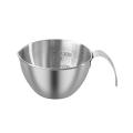 Sales promotion Kitchen Supplies Bowl Stir Egg Multifunction Large Handle with 304 Scale Stainless Steel Measuring Cup Liquid. 