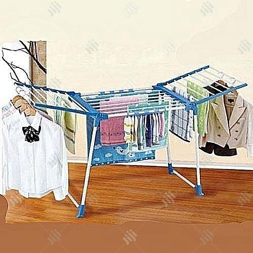 Folding And Collapsible Indoor And Outdoors Clothes Drying Rack | Easy To Assemble Portable Clothes Drying Rack