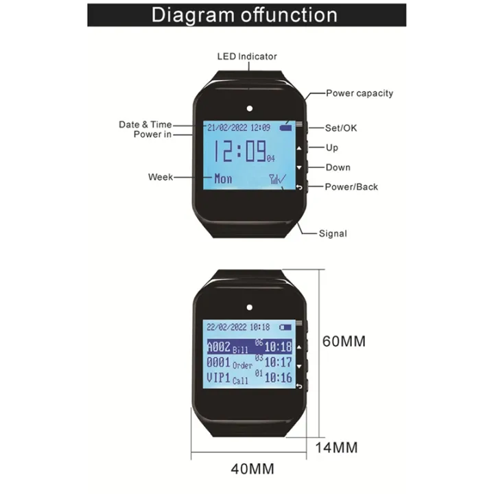 Restaurant%20Pager%20Waiter%20Calling%20System%20with%20Watch%20Call%20Button,%20Red%20-%20Image%204