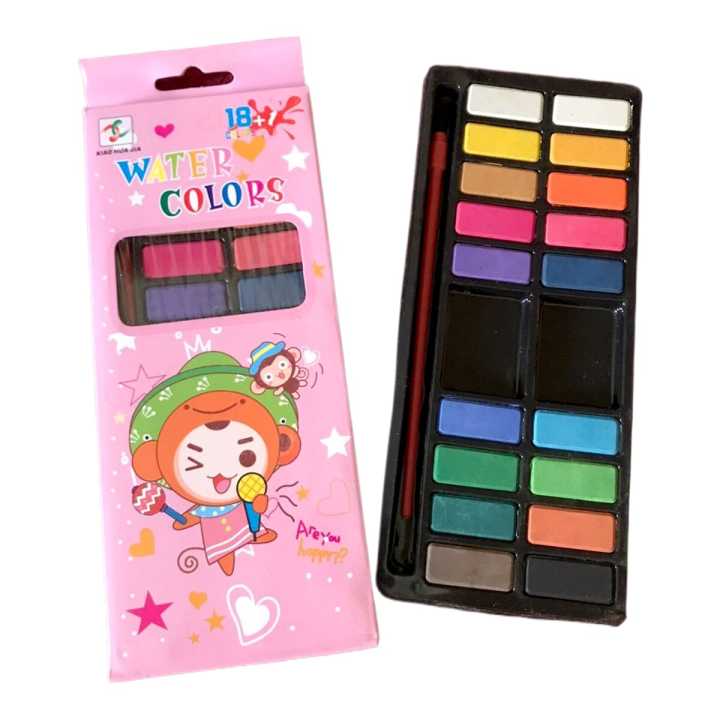 18 Block Artist Watercolour Paint Set /Colour Set