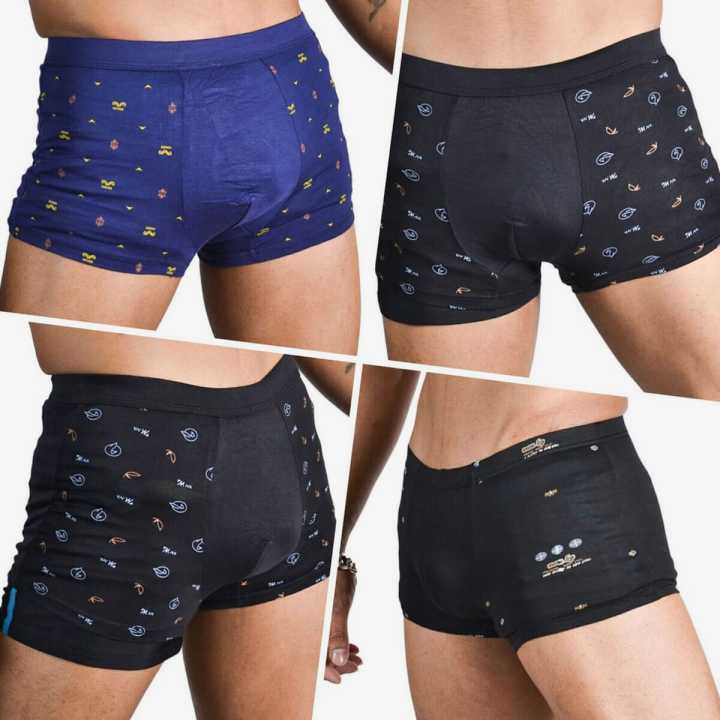 Citadel Pack of 4 Boxer Cotton Briefs for Men