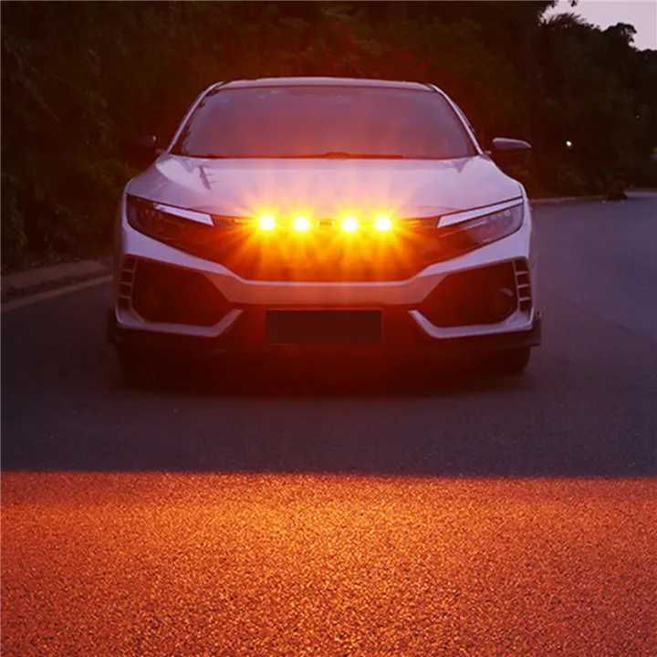 fasdaga%205X%20Plug%20&%20PLAY%20Car%20LED%20Front%20Grille%20Smoked%20Daytime%20Running%20Lights%20Lamp%20for%20Universal%20Pickup%20Truck%20Sedan%20-%20Image%205