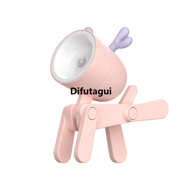Difutagui%20Decorative%20table%20lamp%20dog%20deer%20DIY%20mini%20led%20night%20cute%20Fifty%20percent%20discount%20pet%20cartoon%20folding%20table%20kids%20room%20om%20living%20room%20-%20Image%207