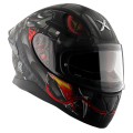 AXOR APEX VENOMOUS GREY MATT BLACK FULL FACE MOTORCYCLE HELMET | RIDERS CHOICE NEPAL. 