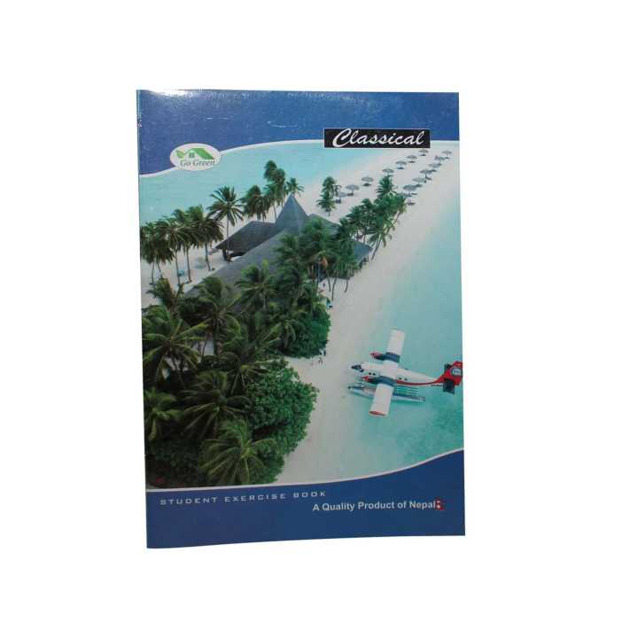 Clasical Aeroplane Exercise English Copy Set Of 12