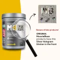 MuscleBlaze Creatine Monohydrate 320g Orange Flavor with CREAMP Micronized Powder for Muscle Building. 