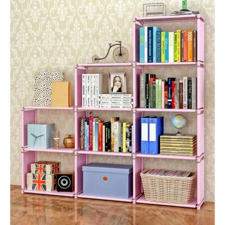 9%20Cube%204%20Layer%20Book%20Shelf,%20Book%20Rack%20For%20Home%20And%20Office%20%7C%20Multi-Color%20-%20Image%202