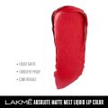 Lakme Absolute Matte Melt Liquid Lip Color Rhythmic Red - 6ml. 