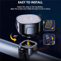JINMY 2X Bike Lights [4+6 Modes], USB Rechargeable Bike Lights Front & Back, IP65 Waterproof Bicycle Lights for Road Mountain. 