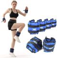 2 Piece 1kg Ankle Weight |Ankle Weights with Adjustable Straps for Fitness, Walking, Jogging, Workout, Running, Resistance Training. 